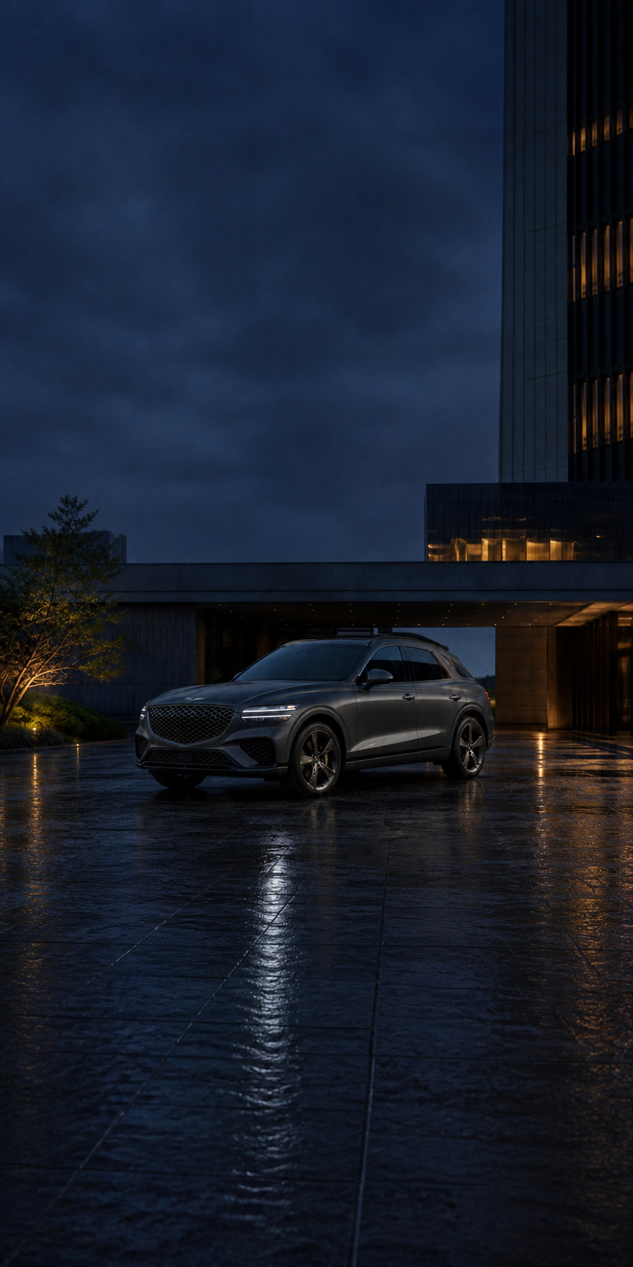 Genesis GV70 в Сеуле